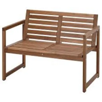 Long Durable Outdoor Bench