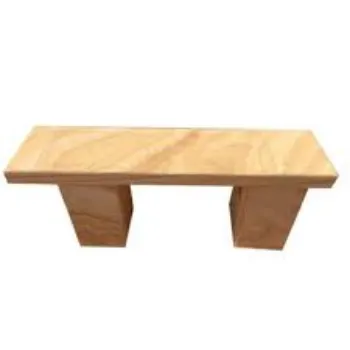 Shiny Finish Stone Garden Bench