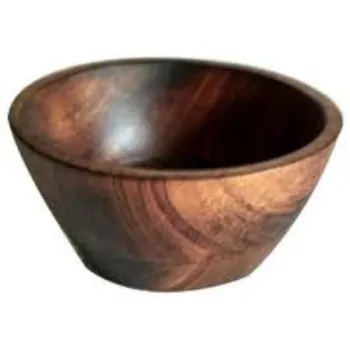 Shiny Finish Wooden Bowl