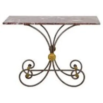 Durable Wrought Iron Table
