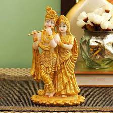 Marble Radha Krishna Statue