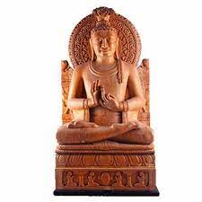 Buddha Wood Sculpture 