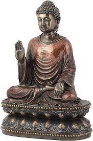 Copper Buddha Statue 