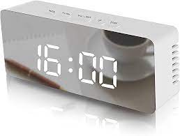 Reloj Despertador Digital Usb Con Luz Alarma Temperatura