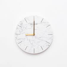 Marble Wall Clock 