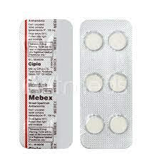 White. Mebendazole Tablets