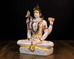 Marble Shiva Statue 