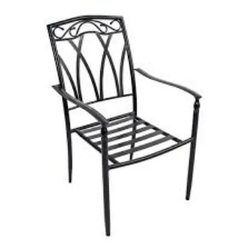 Polished Aluminium Chair