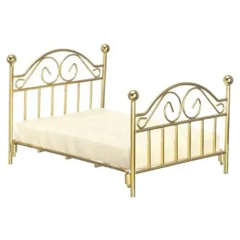 Single Brass Bed