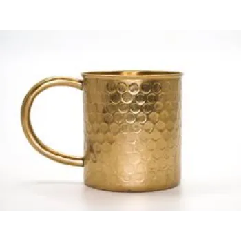 Shiny Finish Brass Mug