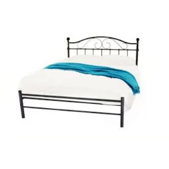 Polished Iron Bed