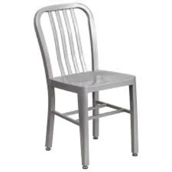 Polished Iron Chair