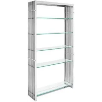 Easy To Place Metal Bookshelf