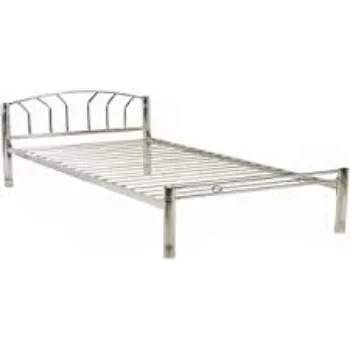Single Silver Bed