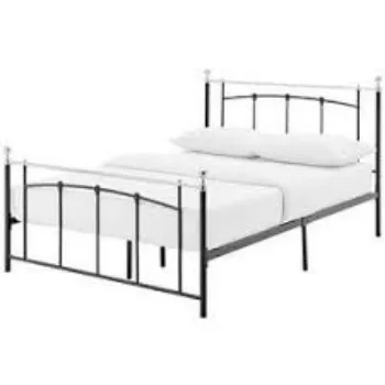 Polished Stainless Steel Bed