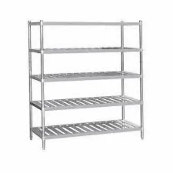 Easy To Place Stainless Steel Shelves