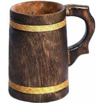 Plain Wooden Mug