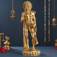 Brass Hanuman Statue 