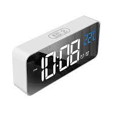 White Digital Alarm Clock 