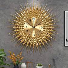 Haloeura Sunburst Wall Clock