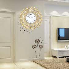 Gold Large Wall Clocks 