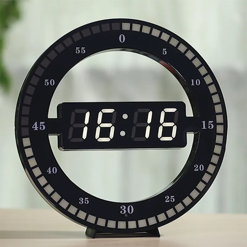 Fugeruisi 3D Digital LED Wall Clock