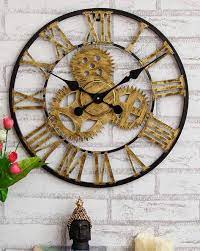 Round Hand Crafted Designer Wall Clock