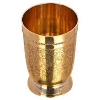 Polished Brass Glass