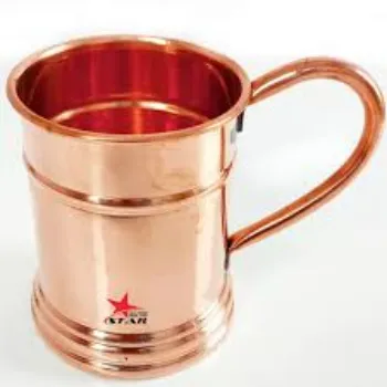 Polished Copper Mug