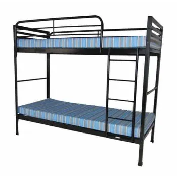 Polished Metal Bunk Bed