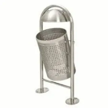 Round Metal Dustbin