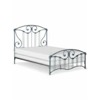 Modern Silver Bed
