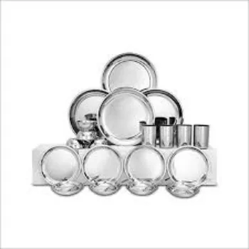 Fine Finishing Stainless Steel Dinner Set