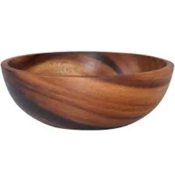 Plain Wooden Bowl