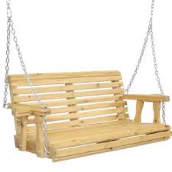 High Strength Wooden Swing Chair