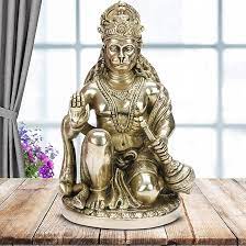 Brass Hanuman Statue 