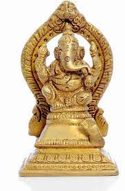 Metal Ganesha Statue 