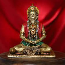 Metal Hanuman Statue 