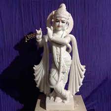Marble Krishna Statue 