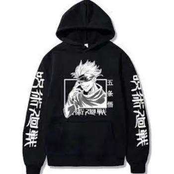 Anime Hoodie Cotton Hooded Sweatshirt  