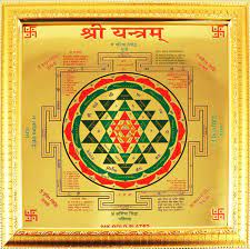 Gold Plated Shree Yantra 