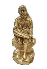 Brass Sai Baba Statue