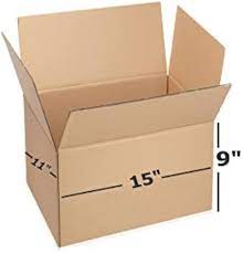 Plain  5 Ply Corrugated Box