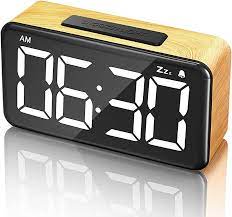 Yellow Digital Alarm Clock 