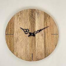 Designer Wooden Wall Clock 