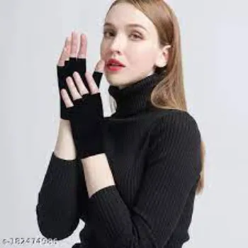 Warm Finger Cut Winter Hand Gloves