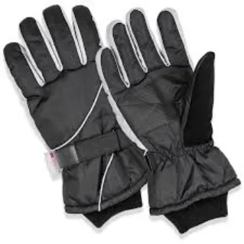 Mens Premium Ski Gloves with Reflective Strip