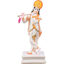 Marble Krishna Statue 