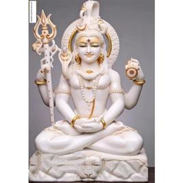 Marble Shiva Statue 