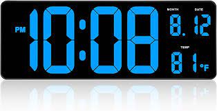  Large Digital Wall Clock with Jumbo Big LED Number Display